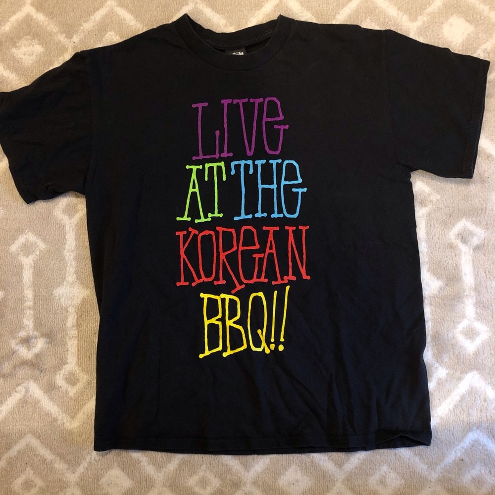 Stussy Korean BBQ tshirt - Large
